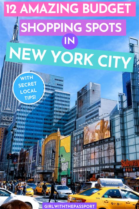 best cheap shopping areas nyc